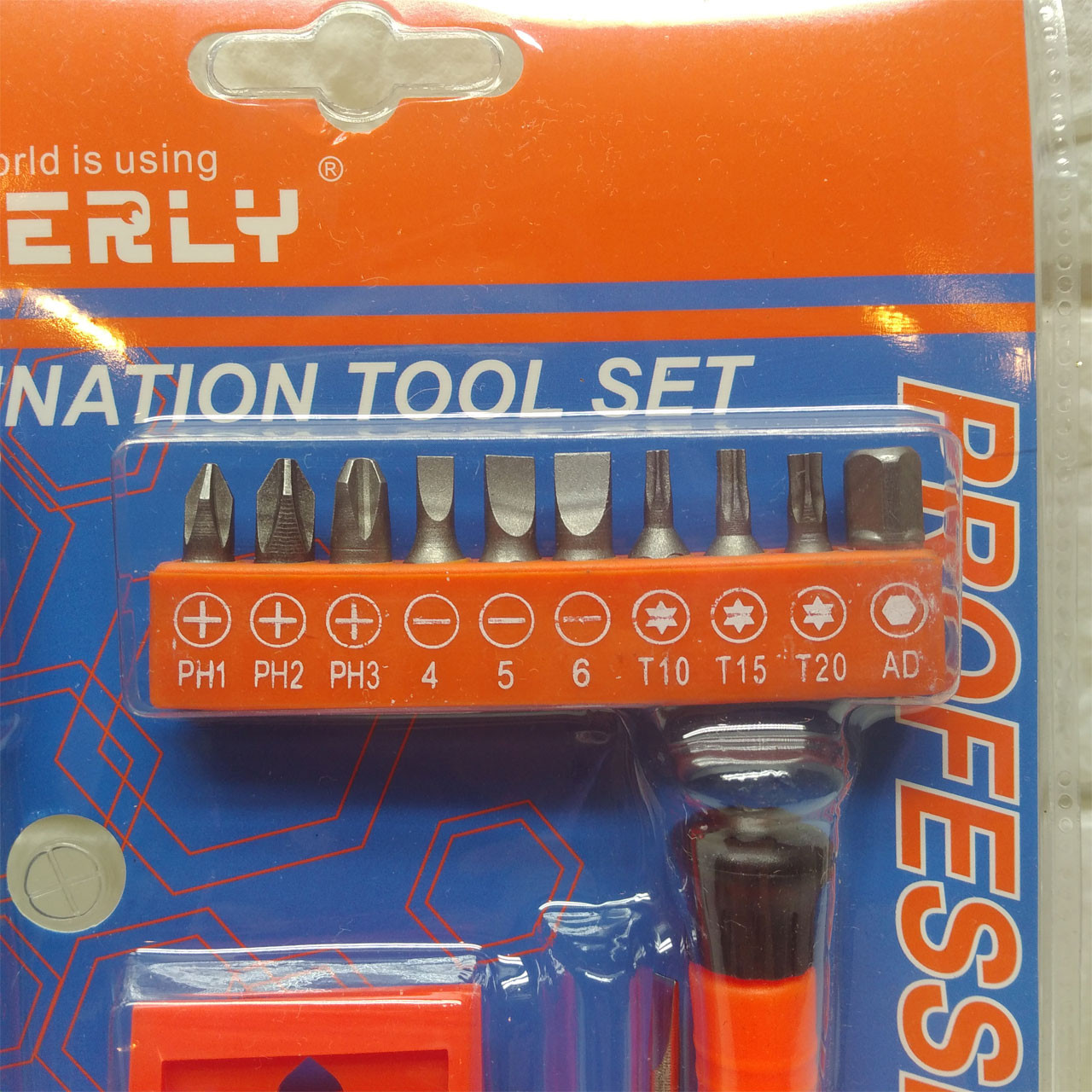 مجموعه ابزار 15 عددی اوردلی مدل P