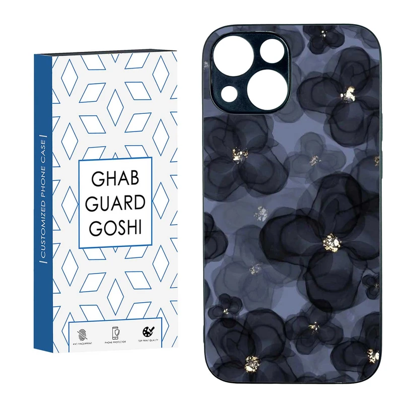 کاور قاب گارد گوشی طرح گل کد TPU-185 مناسب برای گوشی موبایل اپل IPHONE 13 MINI
