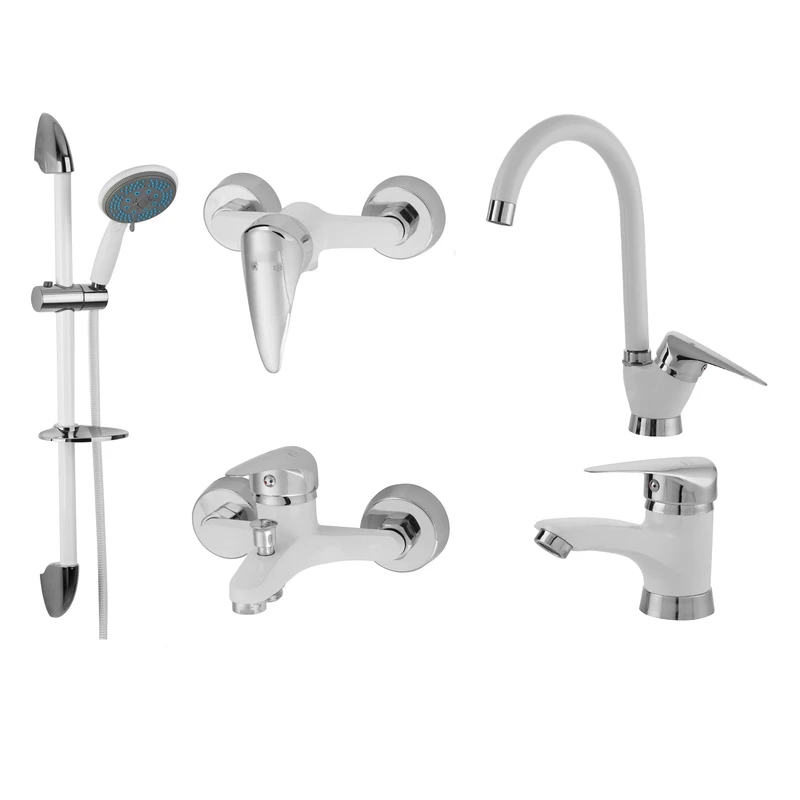 ست شیرآلات ترنم مدل تالیا پلاسSK مجموعه 5 عددی  