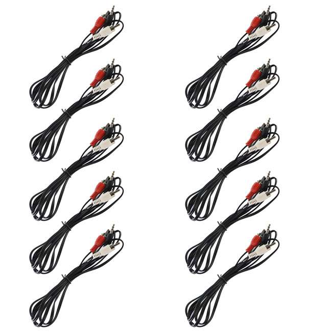 کابل 1 به 2 صدا مدل s15 طول 1.5 متر بسته 10 عددی