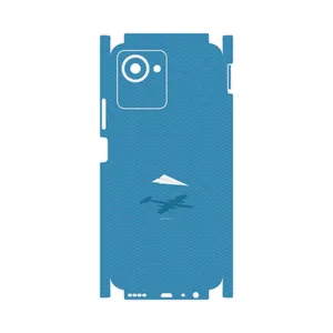 MAHOOT Minimal Paper Airplane-FullSkin Cover Sticker for Realme C30s