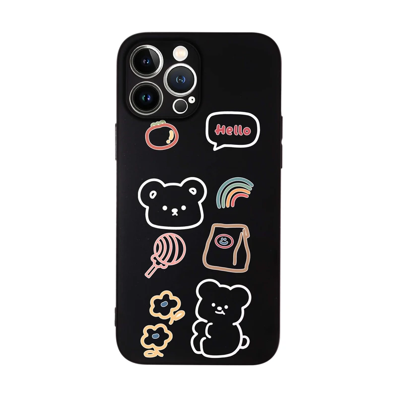 کاور قاب گارد طرح خرس کیوت کد m6671 مناسب برای گوشی موبایل اپل iphone 13 Pro