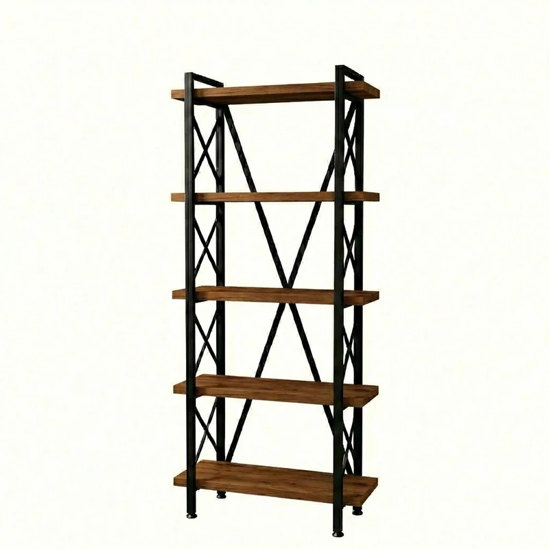 کتابخانه پنج طبقه مدل مینیمال طرح سورنا SD_22