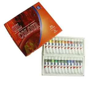رنگ روغن  مموری کد 92 حجم  12 میلی لیتر بسته 24 عددی