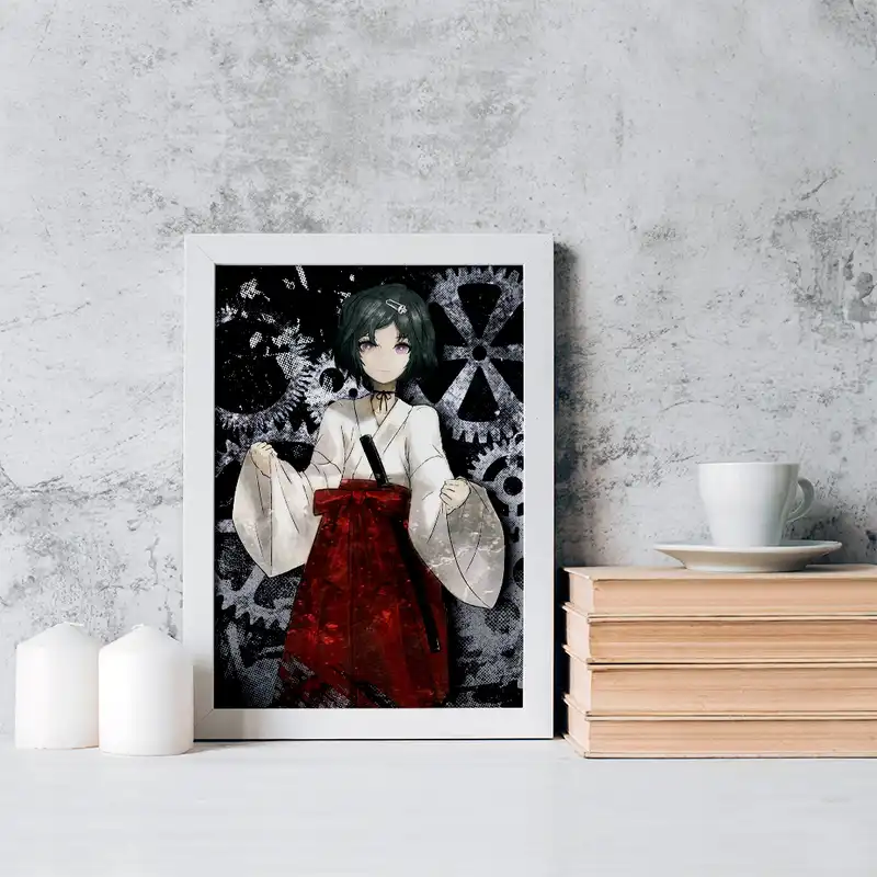 تابلو خندالو مدل روکا انیمه اشتاینز گیت کد 17511