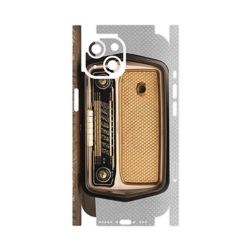 برچسب پوششی ماهوت مدل Radio Nostalgia-FullSkin مناسب برای گوشی موبایل اپل iPhone 15
