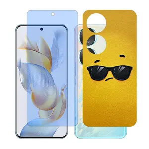 Glass together model matte anti blue screen protector suitable for Honor 90 mobile phone with back cover sticker