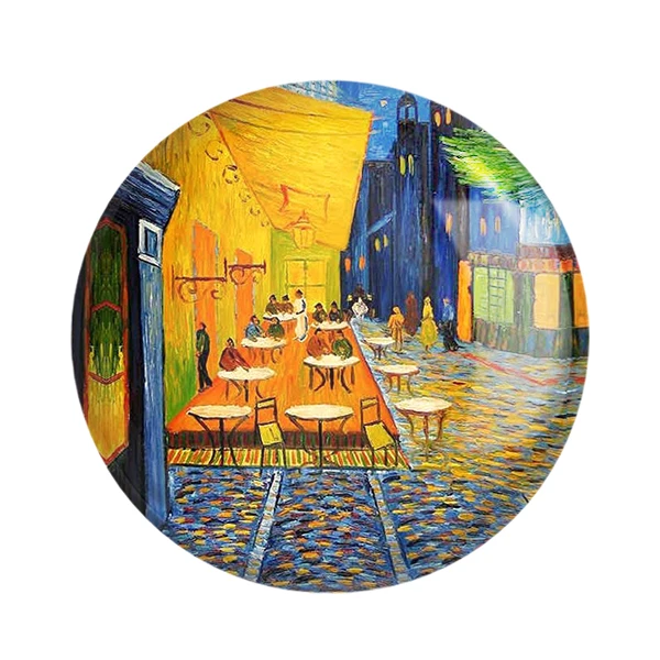 مگنت خندالو طرح کافه تراس در شب ونگوگ کد 3724 