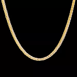 زنجیر طلا 18 عیار زنانه طلای مستجابی مدل میرو کد sz45