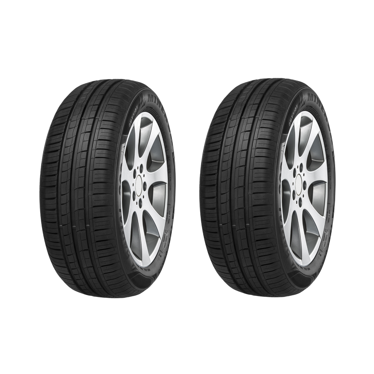 لاستیک خودرو مینروا مدل 209 سایز 185/60R14  - دو حلقه