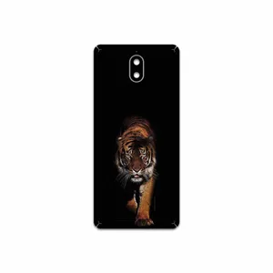 MAHOOT Wild Tiger Cover Sticker for Nokia 3.1