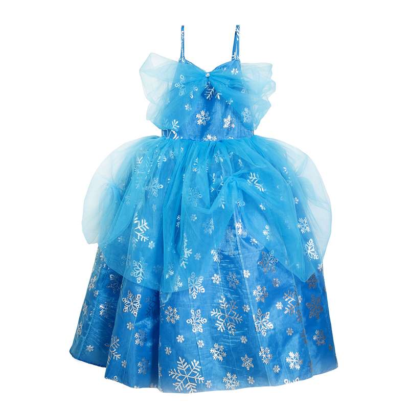 پیراهن دخترانه مدل پرنسسی السا