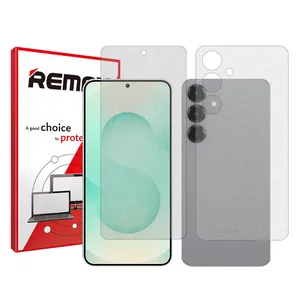 Remax Resistant model matte screen protector suitable for the Samsung Galaxy S25 mobile phone along with the back protector