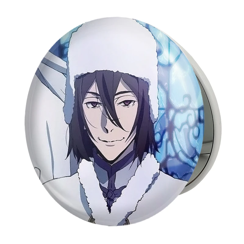 آینه جیبی خندالو طرح فئودور انیمه سگ های ولگرد بانگو مدل تاشو کد 15647 