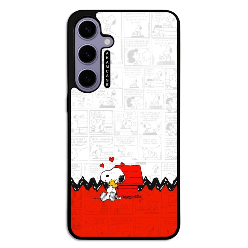 کاور آکام مدل AMC-WSGS24P-SNOOPY-19 مناسب برای گوشی موبایل سامسونگ Galaxy S24 Plus