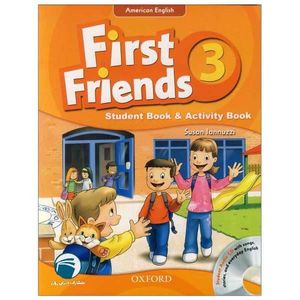  کتاب American English First Friends 3 اثر Susan Iannuzzi انتشارات دنیای زبان