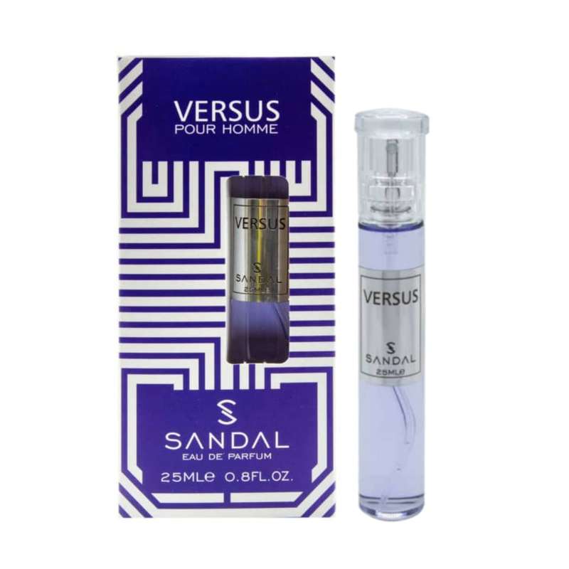 عطر جیبی مردانه سندل مدل ورسوز حجم 25 میلی لیتر