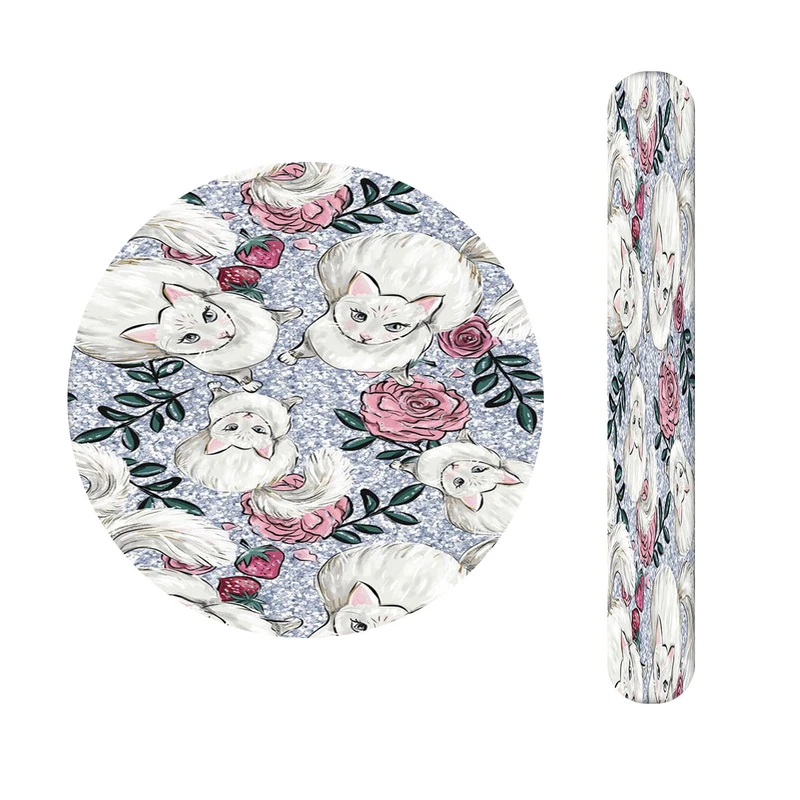 آینه آرایشی جیبی مدل سگ کد 326 به همراه سوهان ناخن 