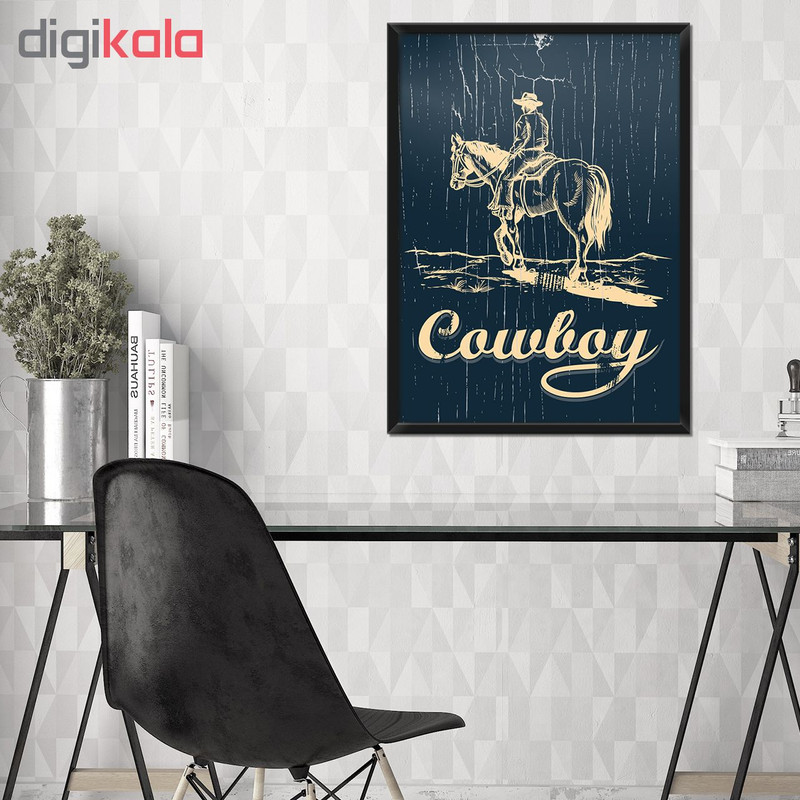 تابلو فنچ آرت طرح Cowboy کد GPH282-J تابلو فنچ آرت طرح Cowboy کد GPH282-J