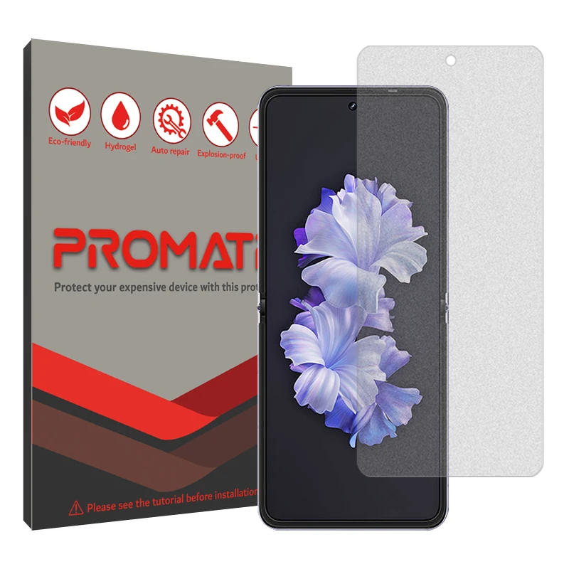 محافظ صفحه نمایش مات پرومیت مدل Resistant مناسب برای گوشی موبایل تکنو Phantom V Flip