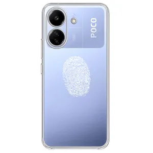 Megafone Finger Print C62-W Cover For Xiaomi Redmi 13C 4G