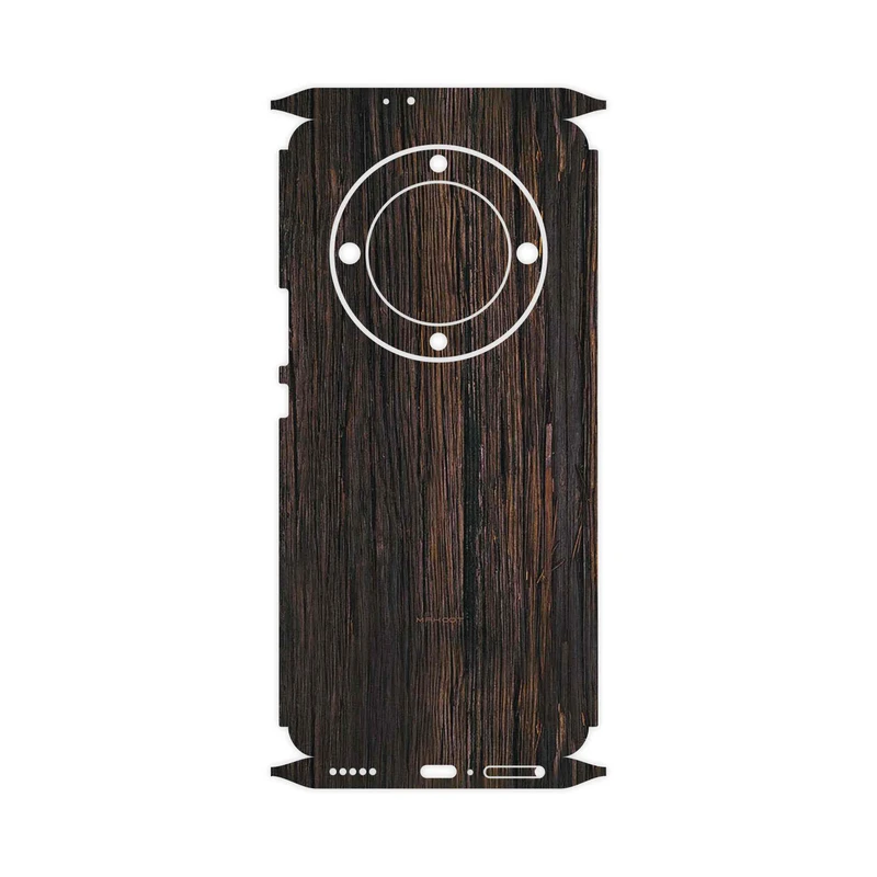 برچسب پوششی ماهوت مدل Burned_Wood-FullSkin مناسب برای گوشی موبایل آنر Magic 5 Lite