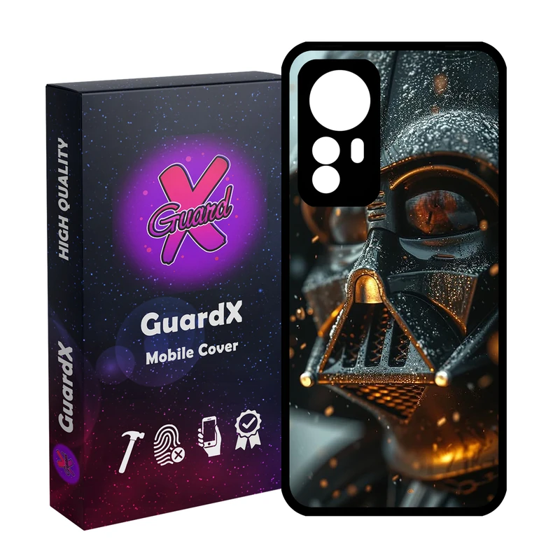 کاور گارد ایکس طرح Star Wars مدل Glass10735 مناسب برای گوشی موبایل شیائومی Mi 12/Mi 12X/Mi 12S