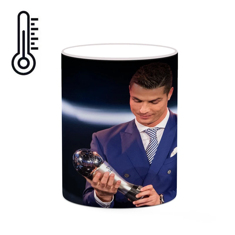 ماگ حرارتی کاکتی طرح Ronaldo رونالدو مدل mgh43214