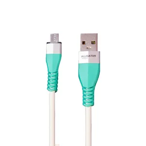 کابل تبدیل USB به microUSB الیگیتور مدل AG-110 طول 1 متر