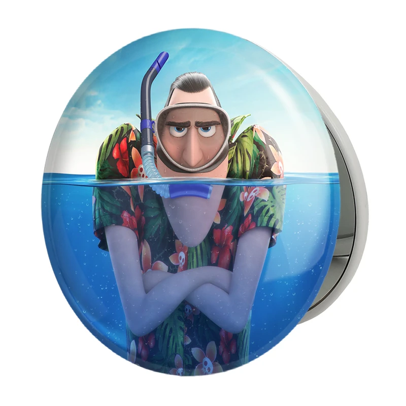 آینه جیبی خندالو طرح هتل ترانسیلوانیا Hotel Transylvania مدل تاشو کد 3737 