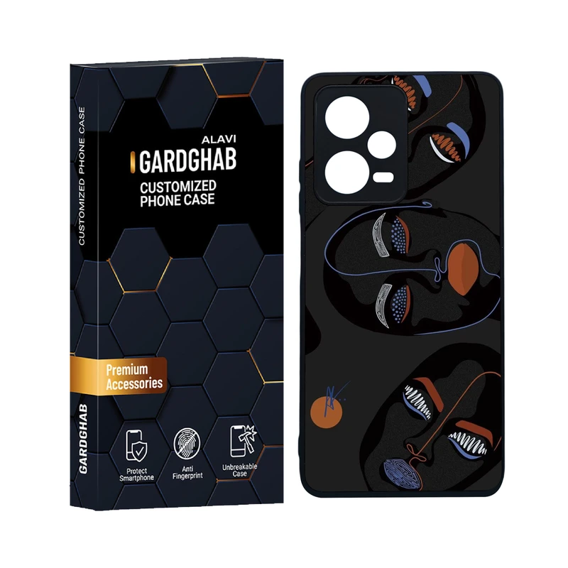 کاور گارد قاب علوی مدل دورژله ای ساده و مینیمال مناسب برای گوشی موبایل شیائومی Redmi Note 12 Pro 5G