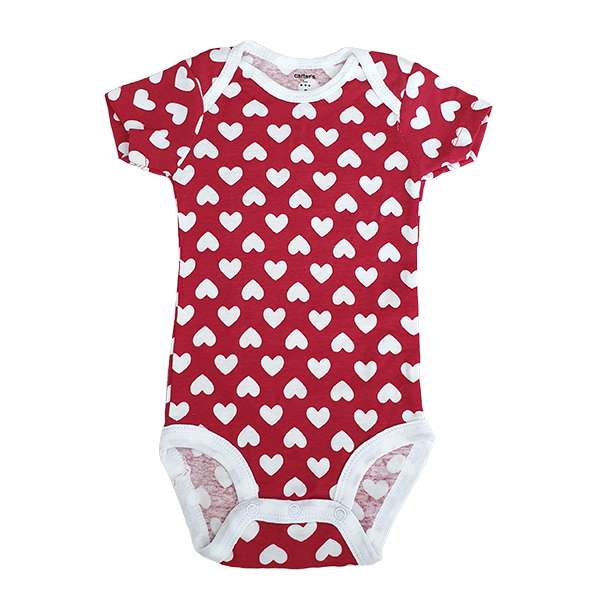 بادی آستین کوتاه نوزادی کارترز مدل 21