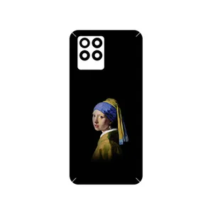 MAHOOT Girl with a Pearl Earring of Vermeer Cover Sticker for Realme 8 Pro