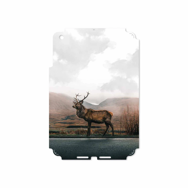 برچسب پوششی ماهوت مدل Horned Deer مناسب برای تبلت اپل iPad mini 2012 A1455