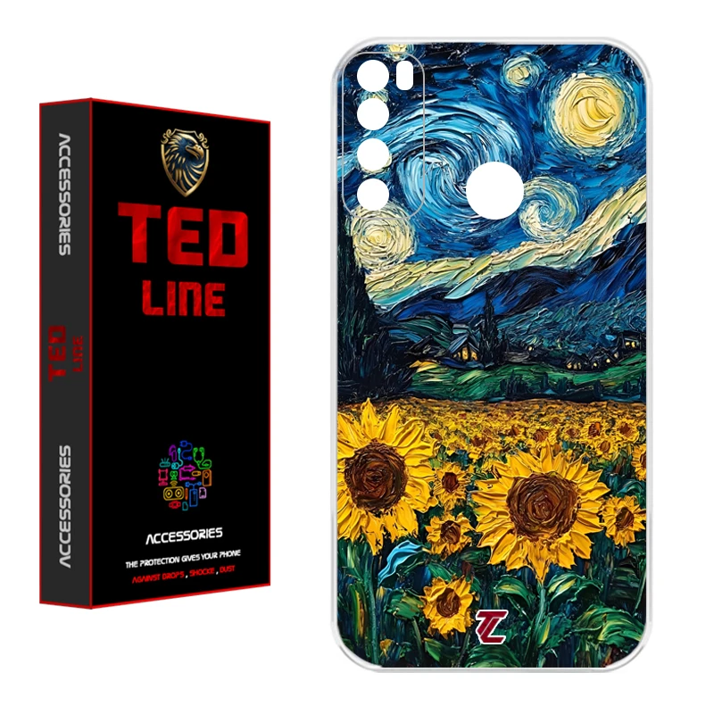 کاور تدلاین طرح شب پر ستاره کد 1149 مناسب برای گوشی موبایل شیائومی Redmi Note 8 