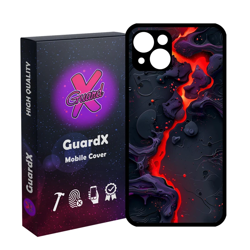 کاور گارد ایکس طرح مذاب مدل Glass10820 مناسب برای گوشی موبایل اپل iPhone 13