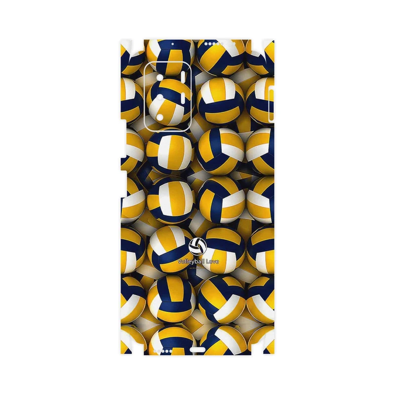 برچسب پوششی ماهوت مدل Volleyball-FullSkin مناسب برای گوشی موبایل شیائومی Redmi Note 10 Pro (China)