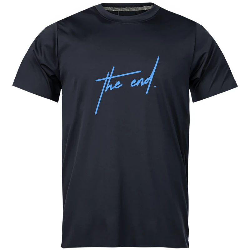 تی‌شرت آستین کوتاه مردانه مدل The end کد 047