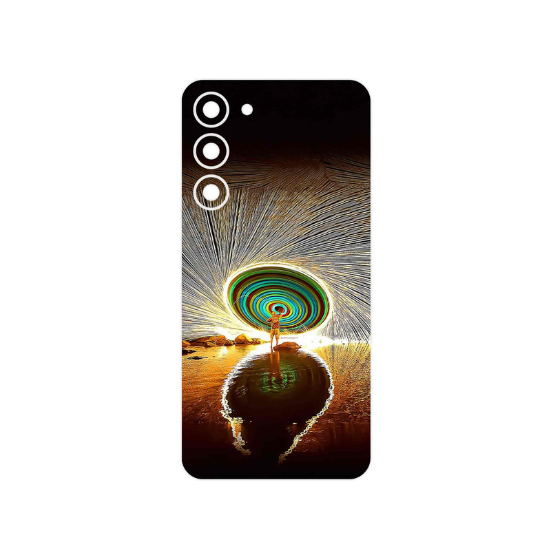 برچسب پوششی ماهوت مدل Night Light Fountain مناسب برای گوشی موبایل سامسونگ Galaxy S23 Plus