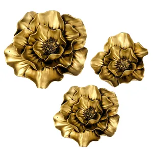 دیوارکوب جهان آرا مدل گل نیلوفر کد 702 مجموعه 3 عددی