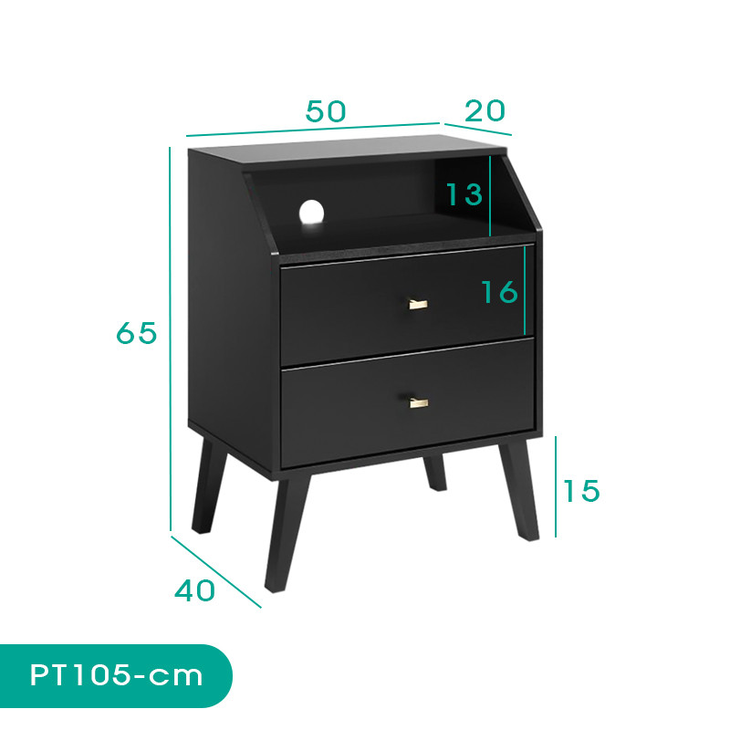 میز پاتختی اسمردیس مدل PT105 - MDF