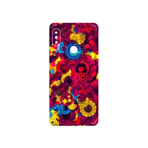 MAHOOT Vector Flower Garden Digital Art Cover Sticker for Xiaomi Redmi Note 5 Pro