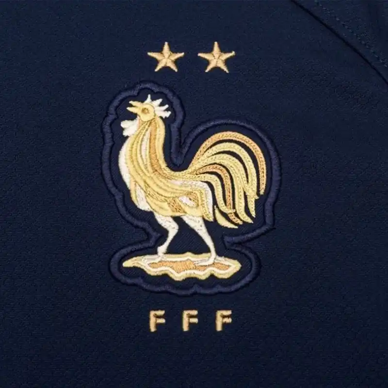 ست تی شرت آستین کوتاه و شلوارک ورزشی مردانه مدل فرانسه Home WC2022