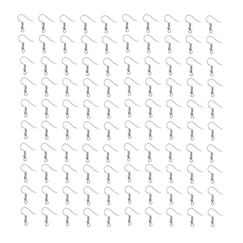 پایه گوشواره خط هنر مدل عصایی کد PSO100  بسته 100 عددی