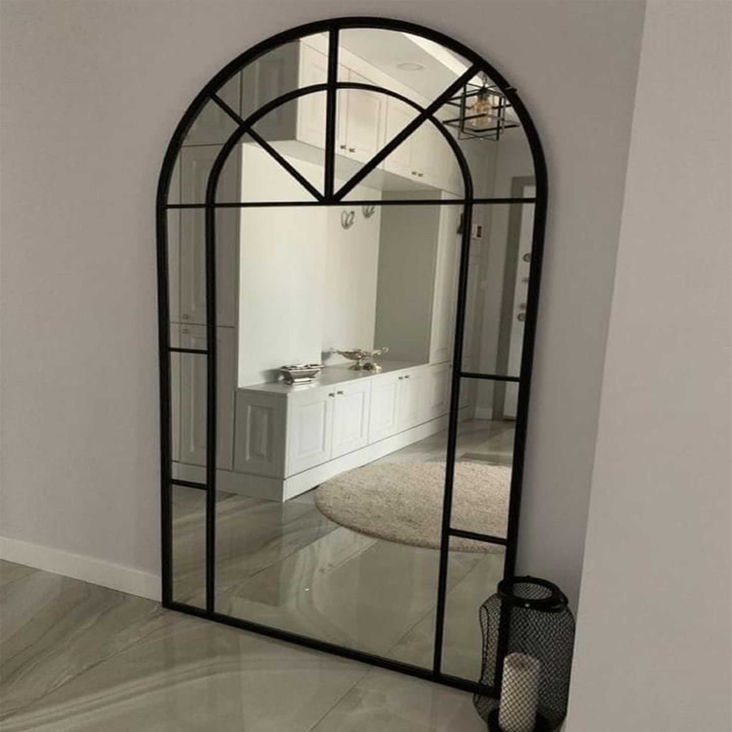 آینه مدل قدی چوبی طرح یلدا w-180