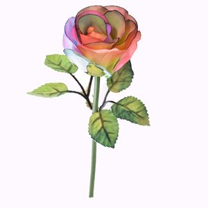 نقد و بررسی گل مصنوعی مدل colorfull rose کد 45 توسط خریداران