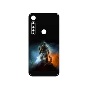 MAHOOT Skyrim Game Series Cover Sticker for Motorola One Vision Plus