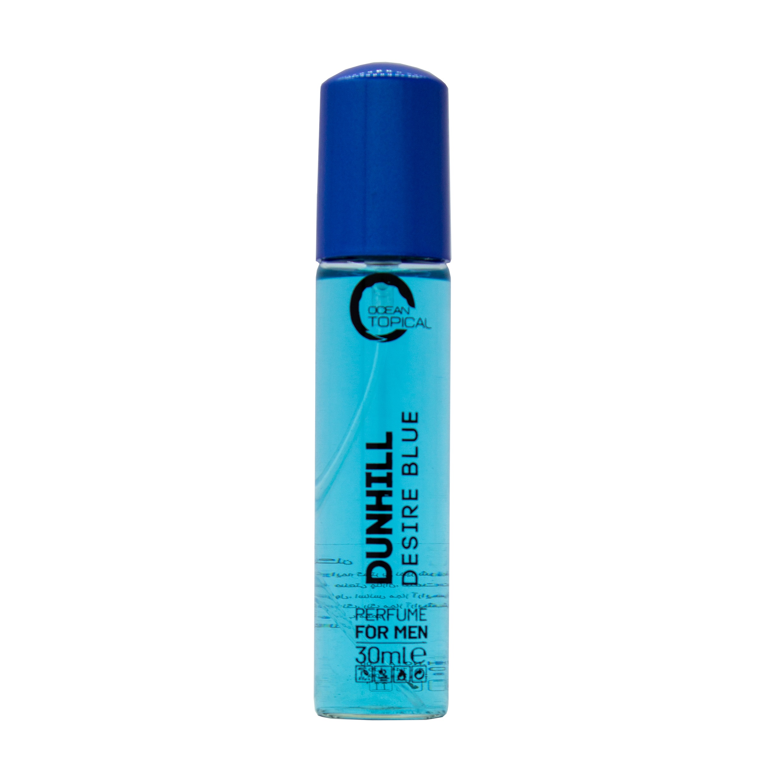 عطر جیبی مردانه اوشن تاپیکال مدل Dunhill Desire Blue حجم 30 میلی لیتر