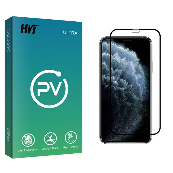 محافظ صفحه نمایش اچ وی تی مدل PV glass مناسب برای گوشی موبایل اپل iPhone 11