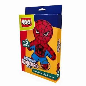 بازی آموزشی 4DO مدل عروسک ساختنی طرح مرد عنکبوتی